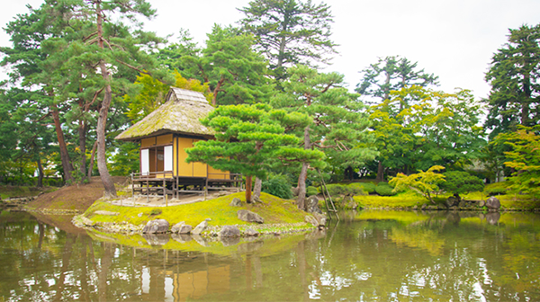 Oyakuen Garden(National Historic scenic spot ・Matsudaira(Aizu Clan)Garden)